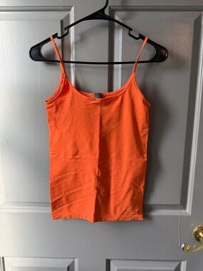 The Limited Orange Spaghetti Strap Camisole